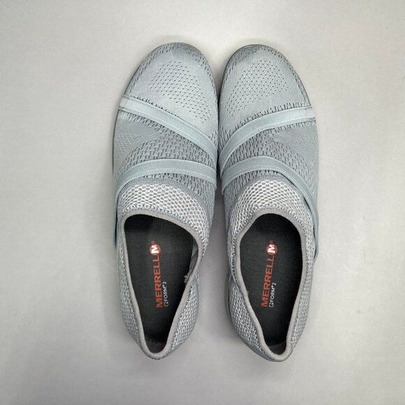 Merrell Zoe Soujourn E-Mesh Q2 Shoes Women's 10 Grey Slip On Athletic Sneakers - Picture 8 of 10
